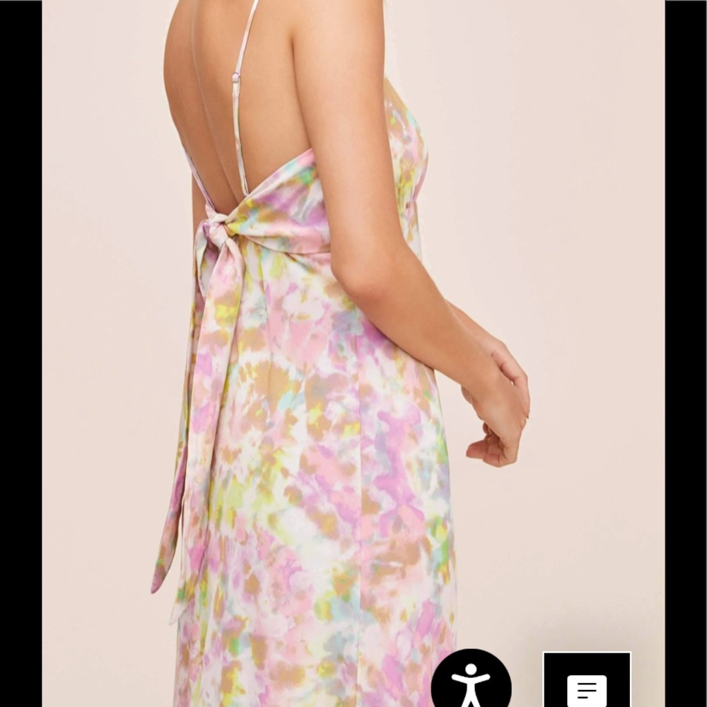 ASTR: CHARISMA TIE DYE MIDI DRESS - Picture 6 of 8